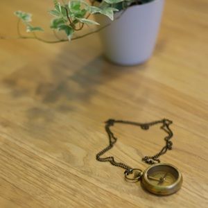 Vintage Compass necklace